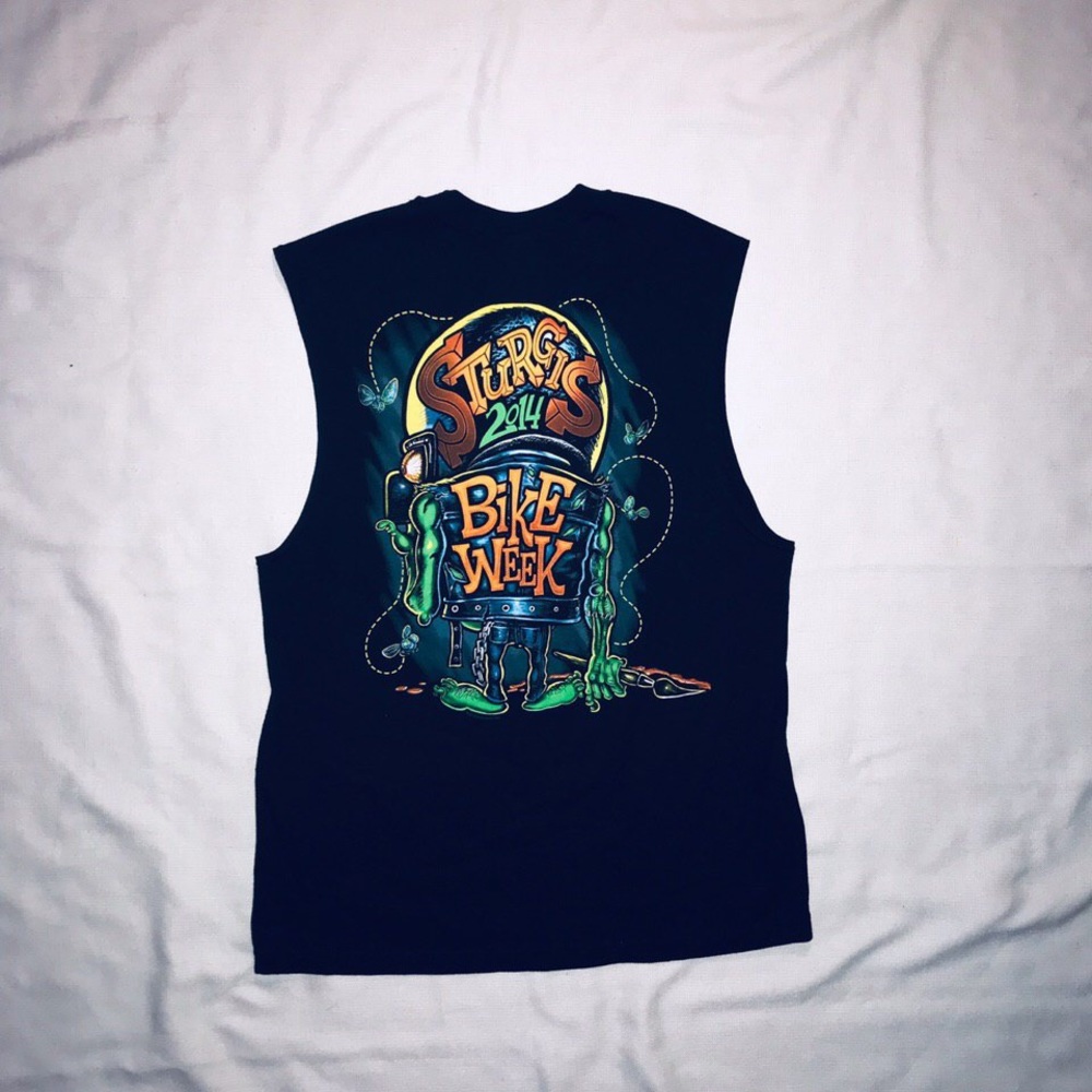 NWT Sturgis 2014 Bike Week Shirt - Picture 3 of 4